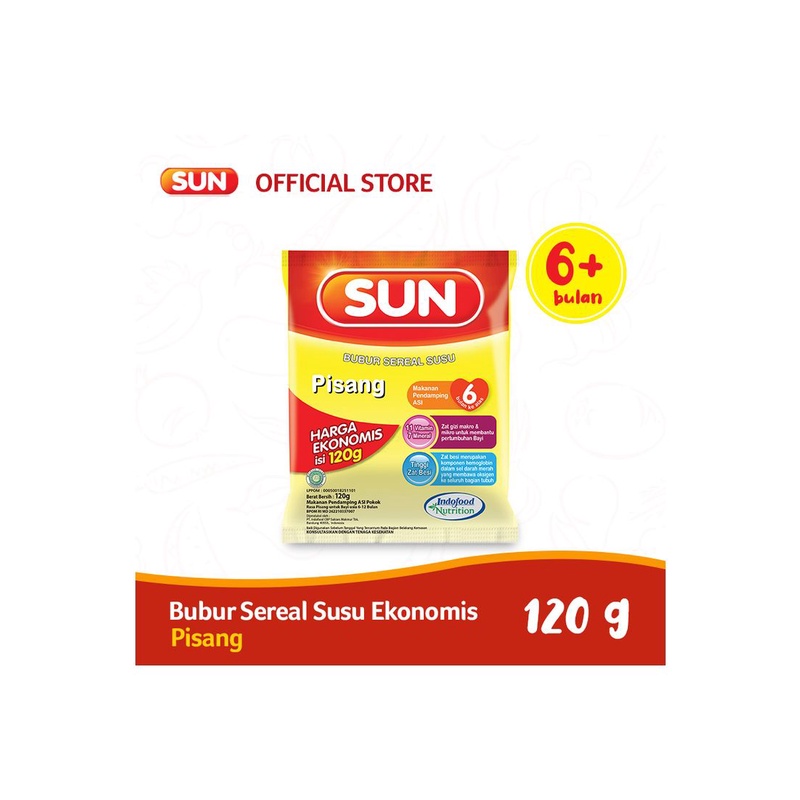 Bubur Sun 120 gr Pisang
