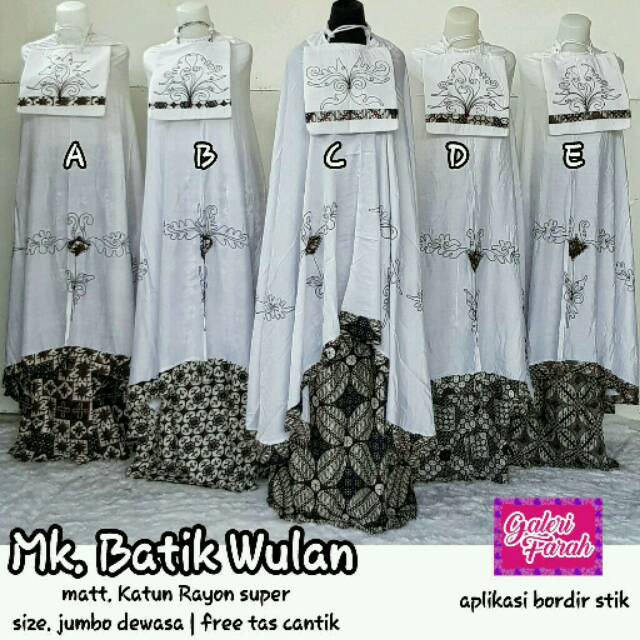 Mukena batik wulan