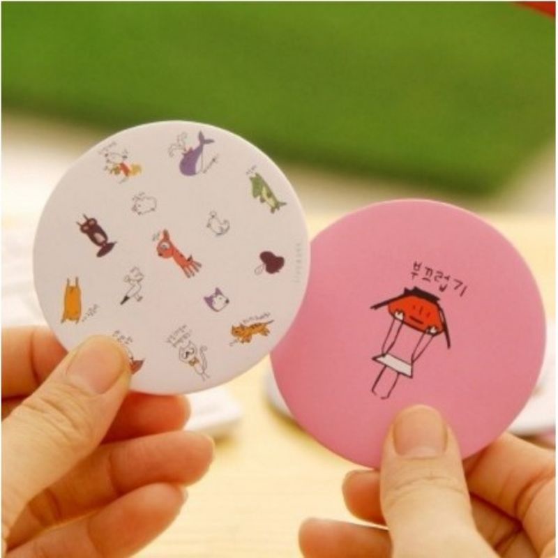 Cermin bulat mini make up