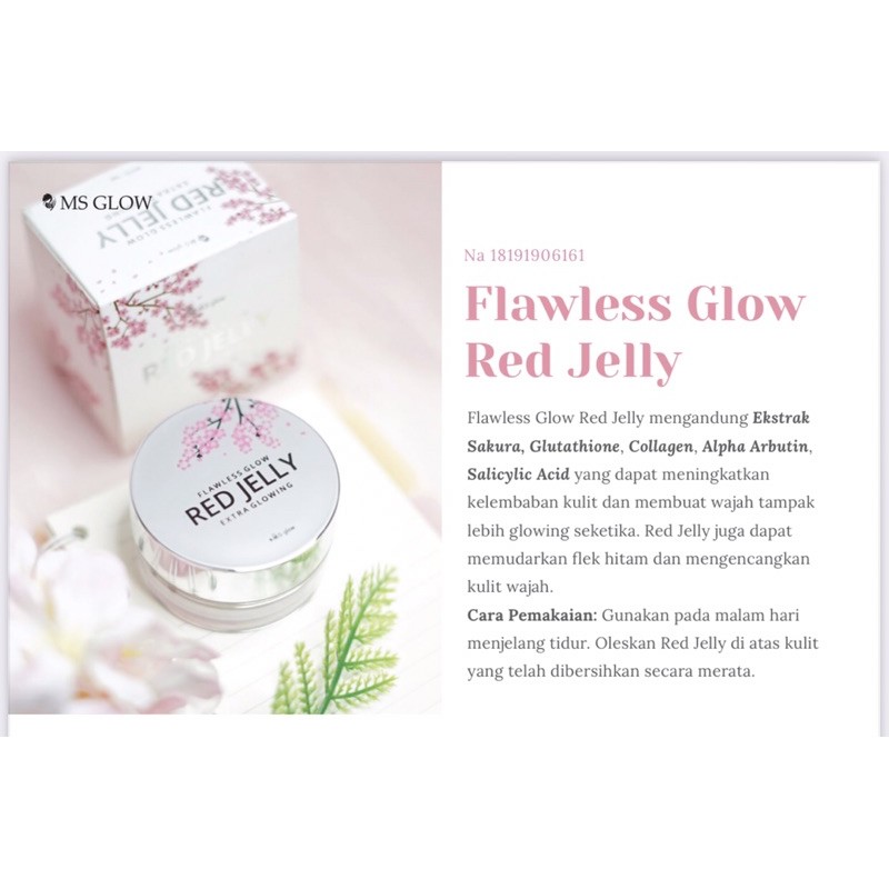 Red Jelly Ms Glow