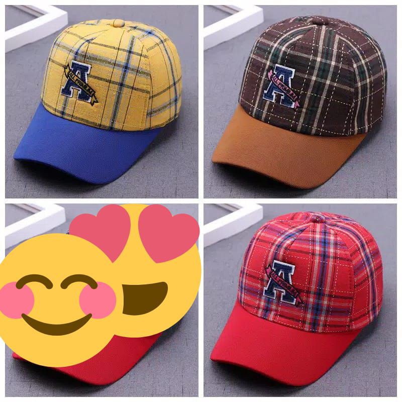 topi anak import 3-10t