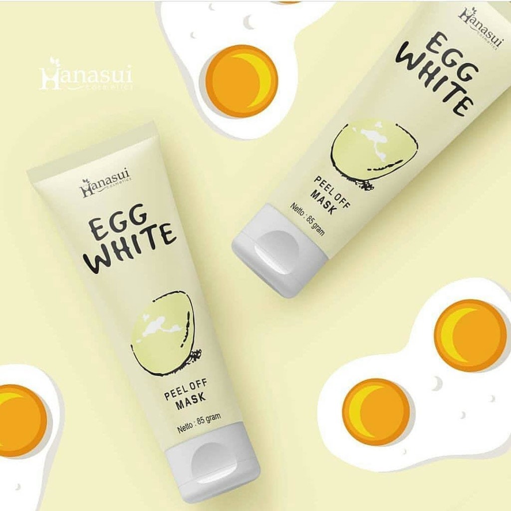 HANASUI - Egg Peel Off Mask