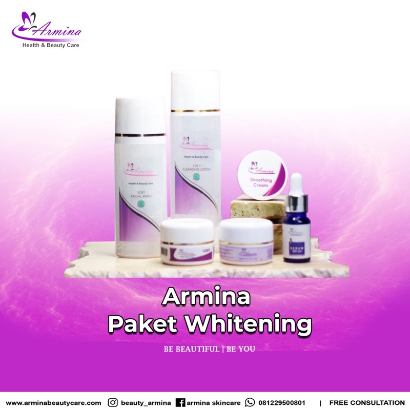 armina paket whitening