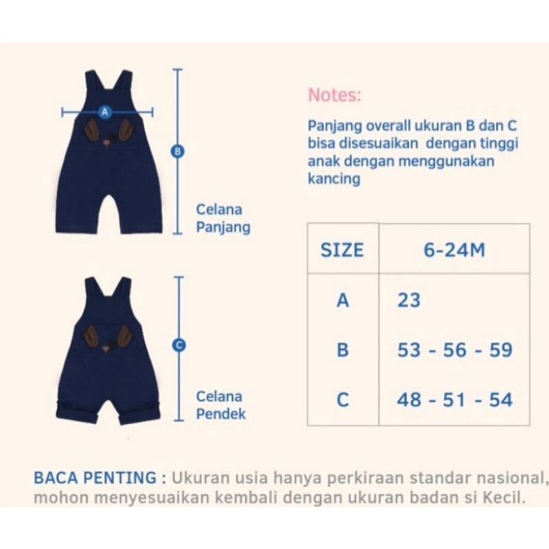 Jumpsuit anak dan bayi
