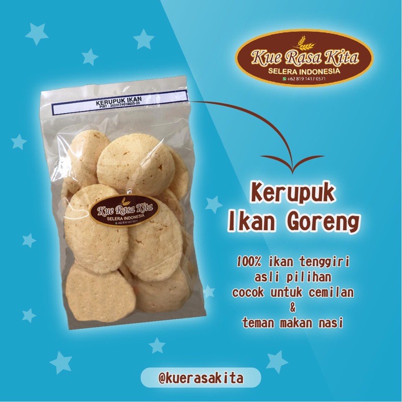 KERUPUK IKAN GORENG