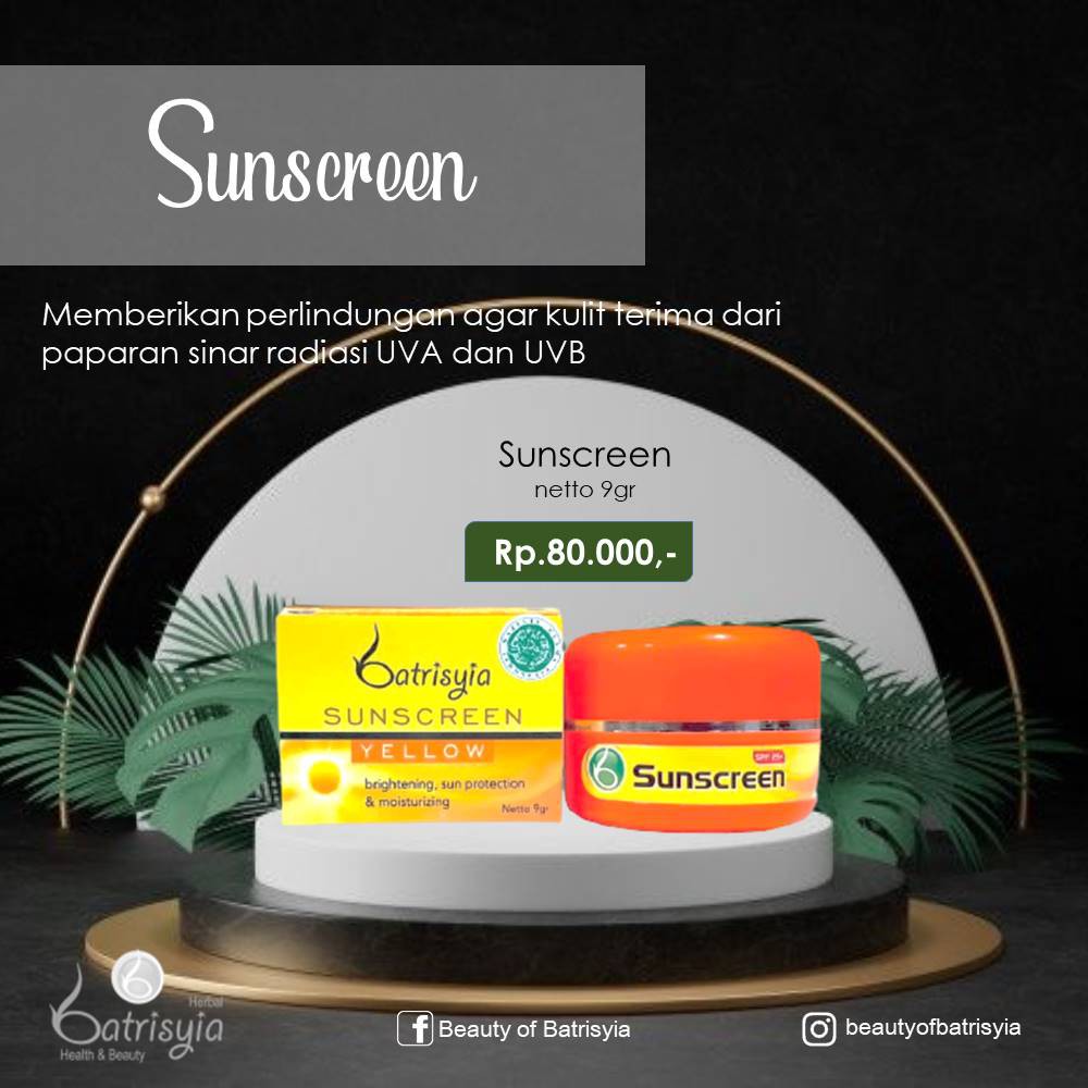 Sunscreen Batrisyia