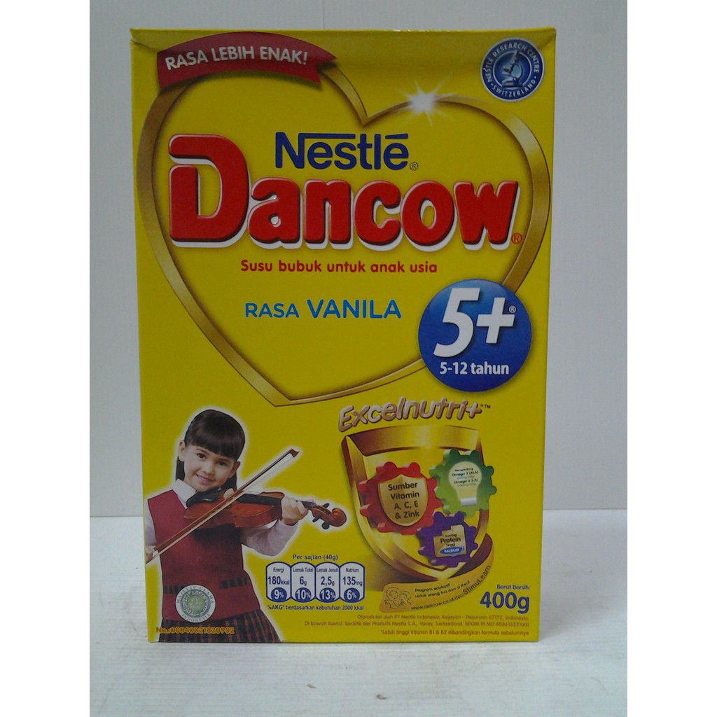 DANCOW 5+ VANILLA 400 GR