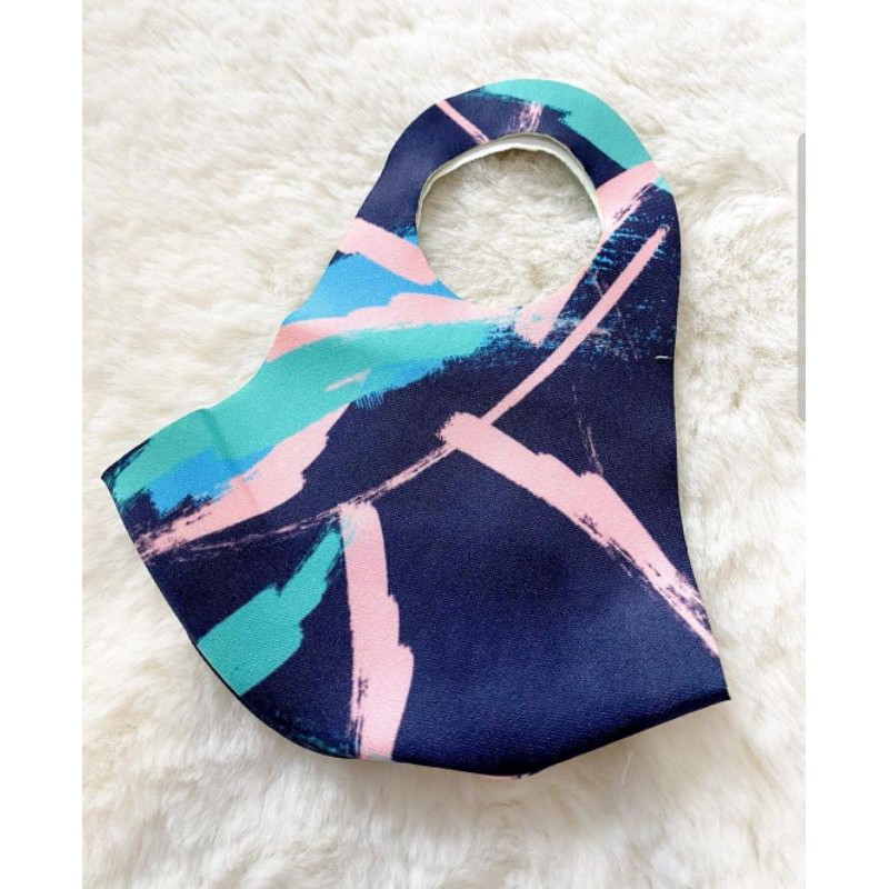 masker nestagram biru