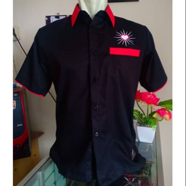 BAJU PSHT DRILL BORDIR
