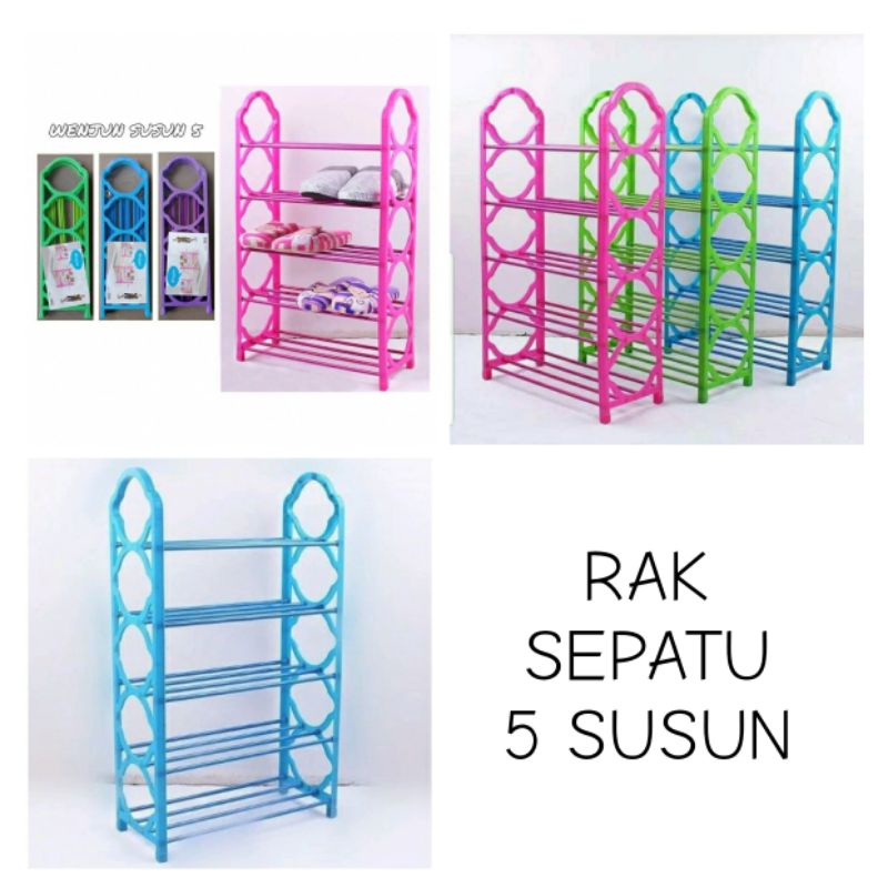 Rak Sepatu 5 Susun