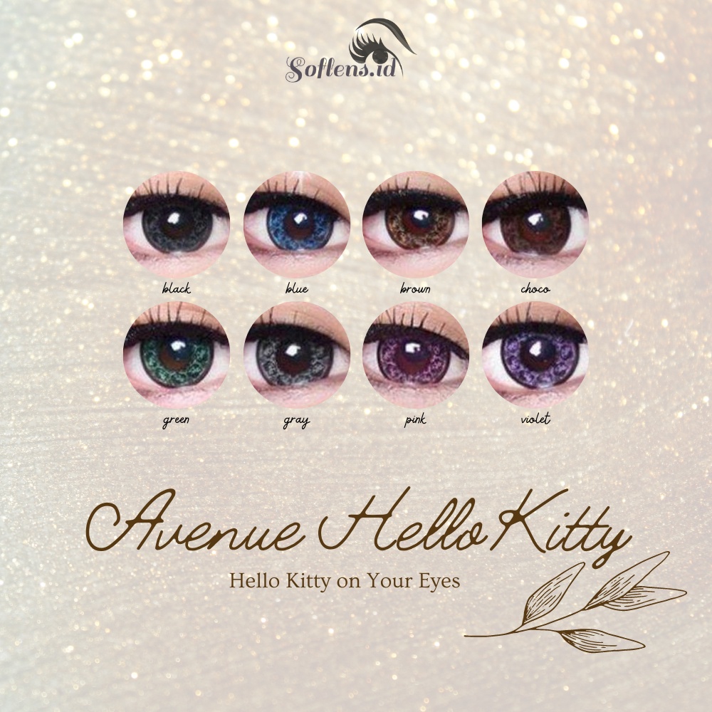 Avenue Hello Kitty Soflens Big Eyes