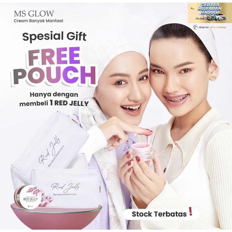 Red Jelly Ms glow
