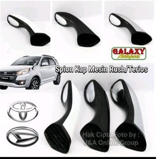 Spion Kap Mesin Rush Terios