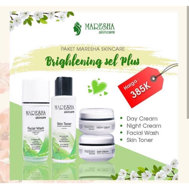 MARESHA brightening set plus