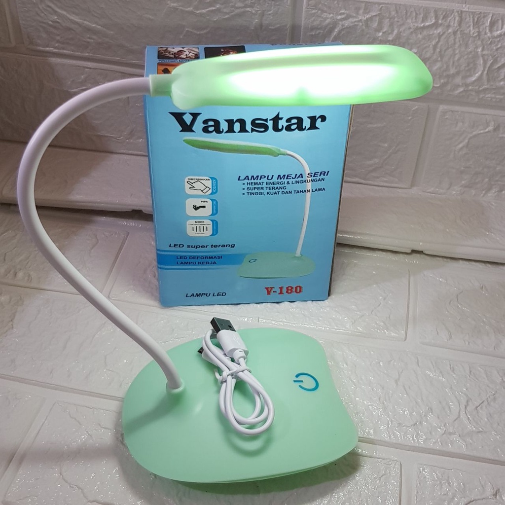Lampu Meja/ Belajar Led Elastis Vanstar