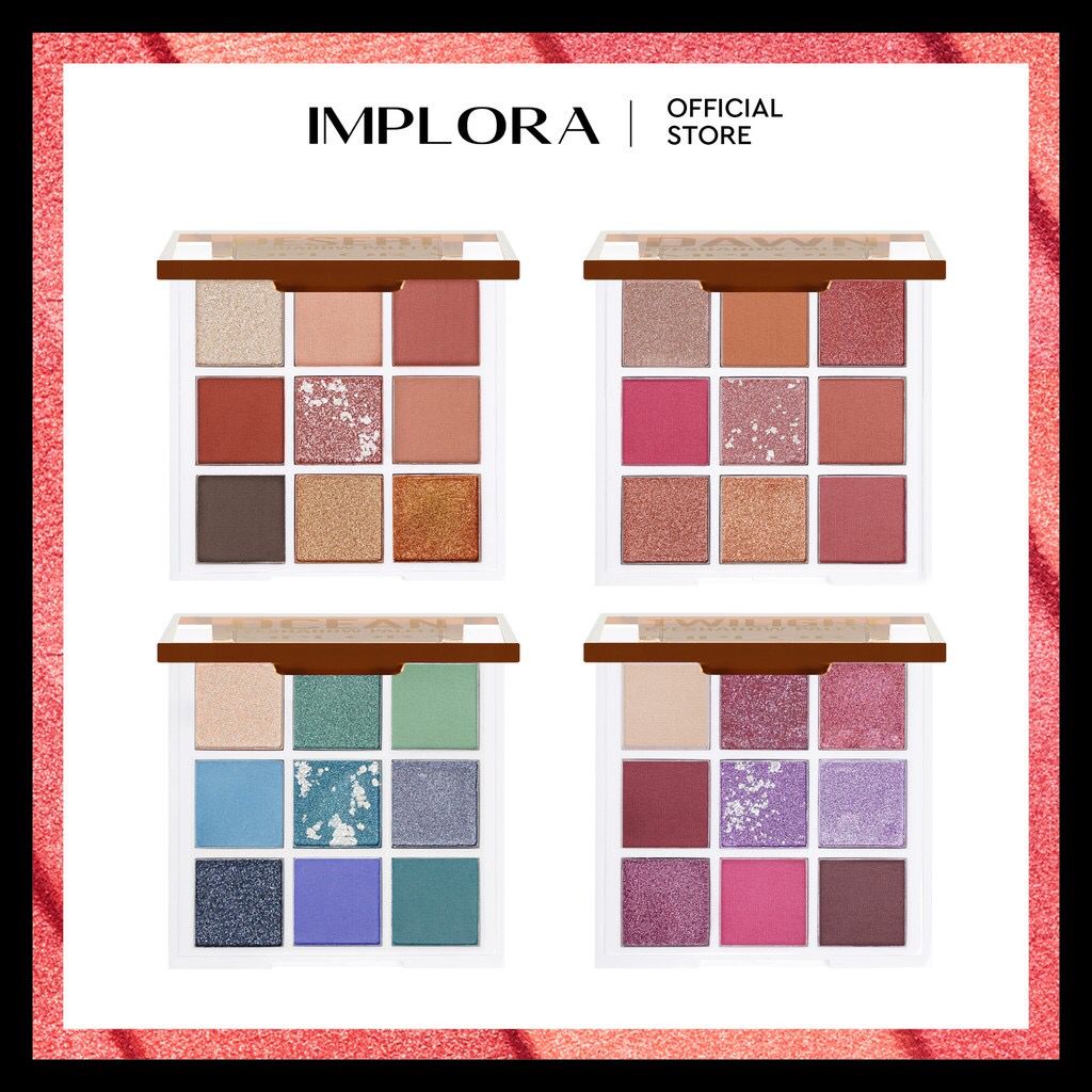 IMPLORA Eyeshadow Palette 9 Warna