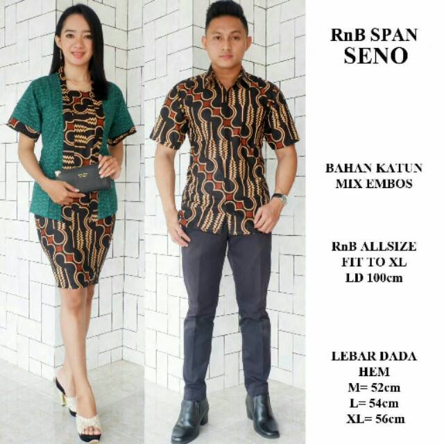 Set Couple RnB Kawung