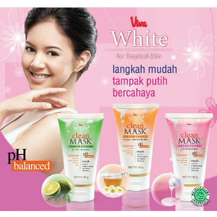 Viva White Clean Mask