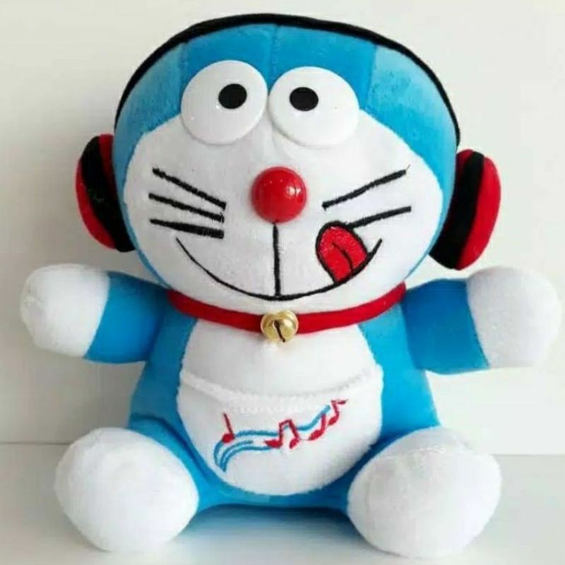 Boneka Doraemon walkmen XL