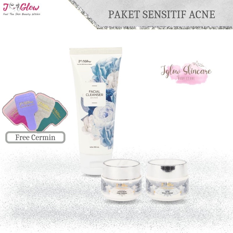 JGLOW PAKET SENSITIVE ACNE
