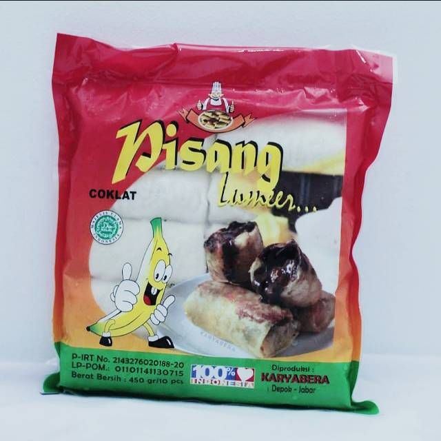 Pisang coklat lumer