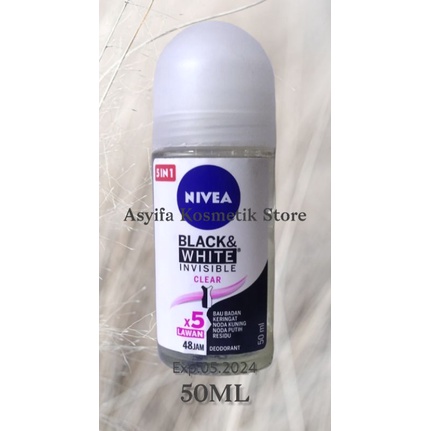 Nivea Deodorant Roll-On Black&White 50ML