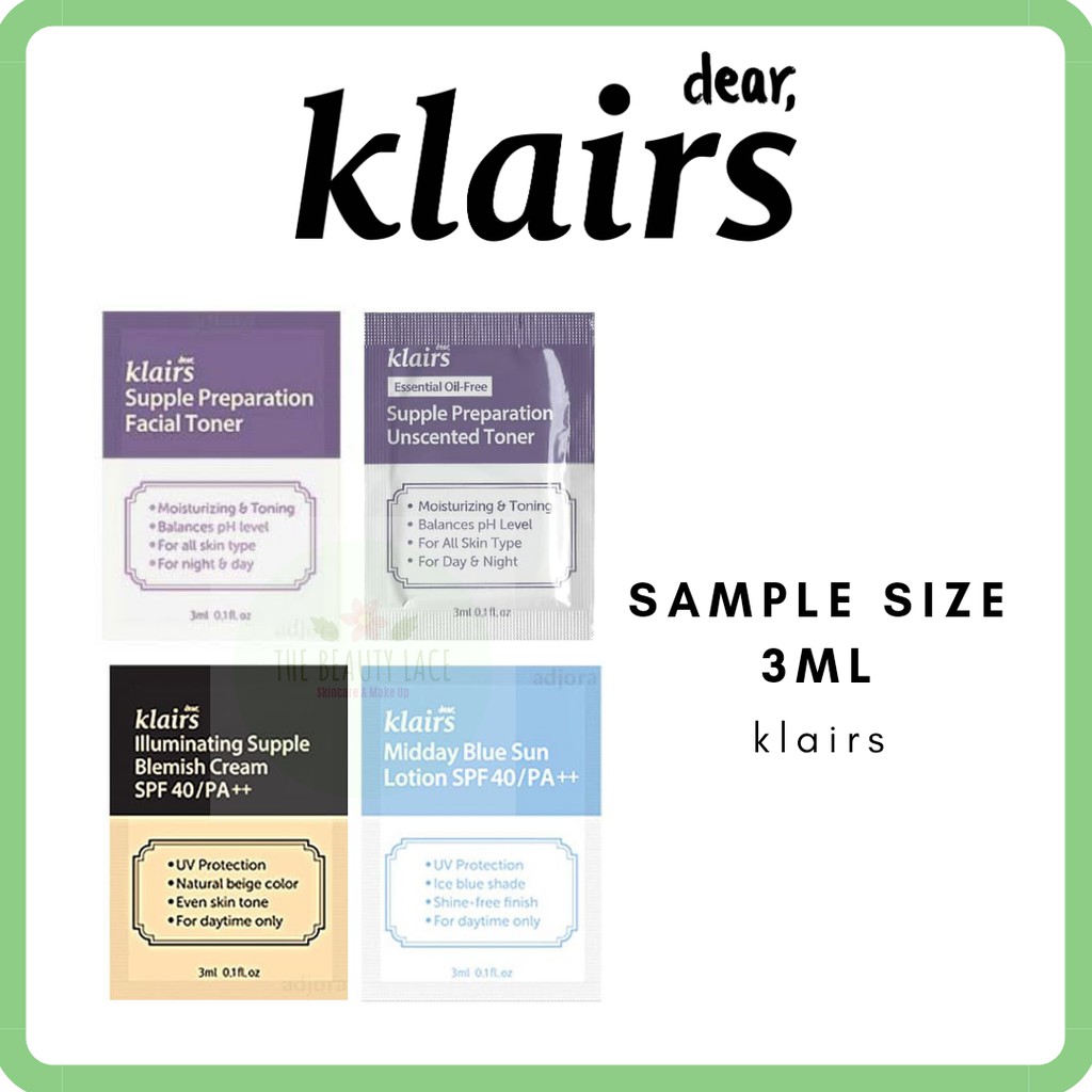 Klairs Sample size - 3ml
