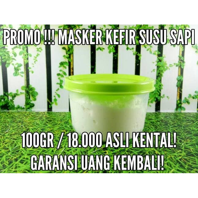 MASKER KEFIR MURNI SUSU SAPI