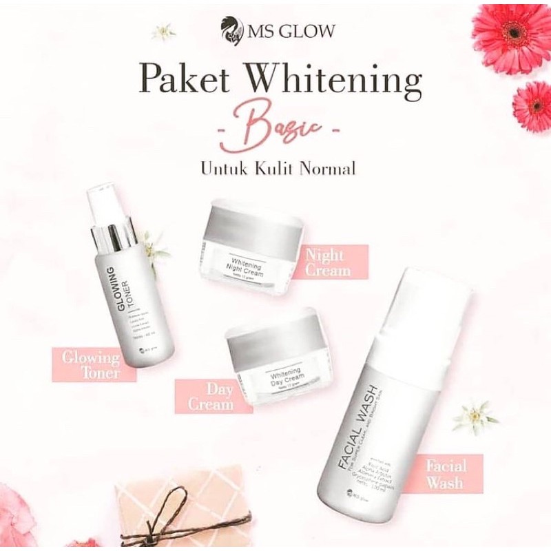 Paket Whitening by MS GLOW