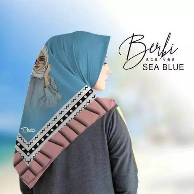 Hijab berby printing