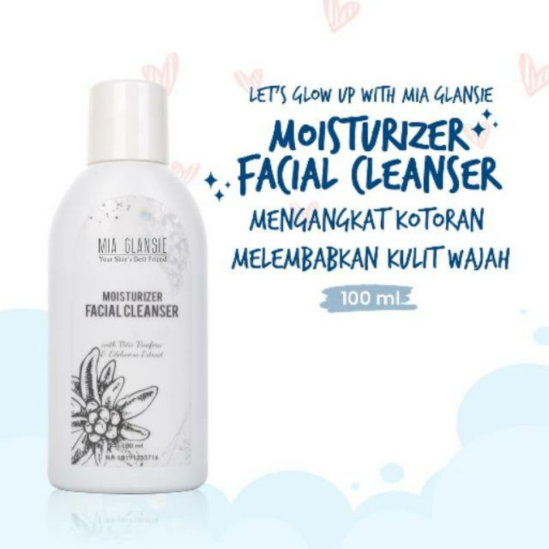 facial cleanser moisturizer 100ml