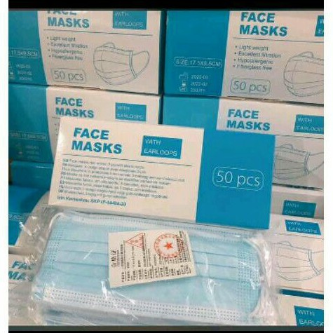 masker kesehatan 3 layer