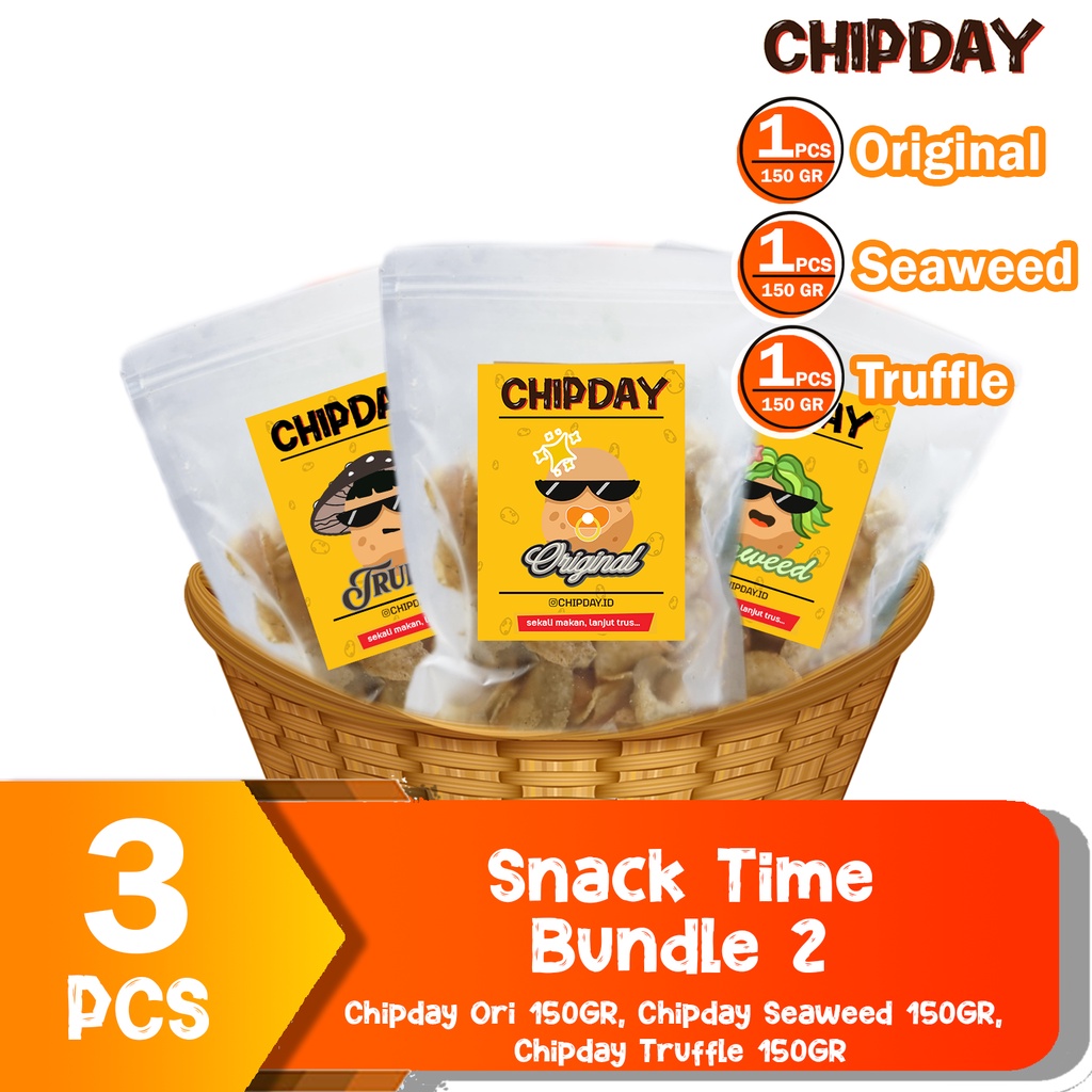 Snack Time - Keripik Kentang Bundle 2
