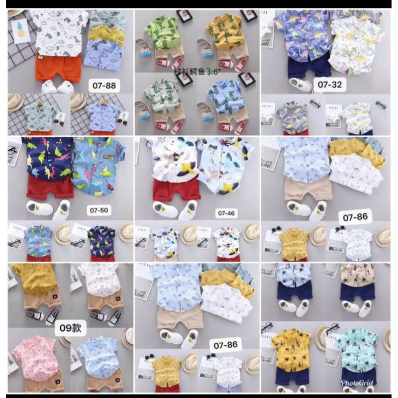 setelan anak import