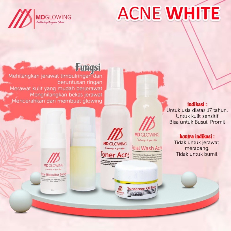 paket acne white