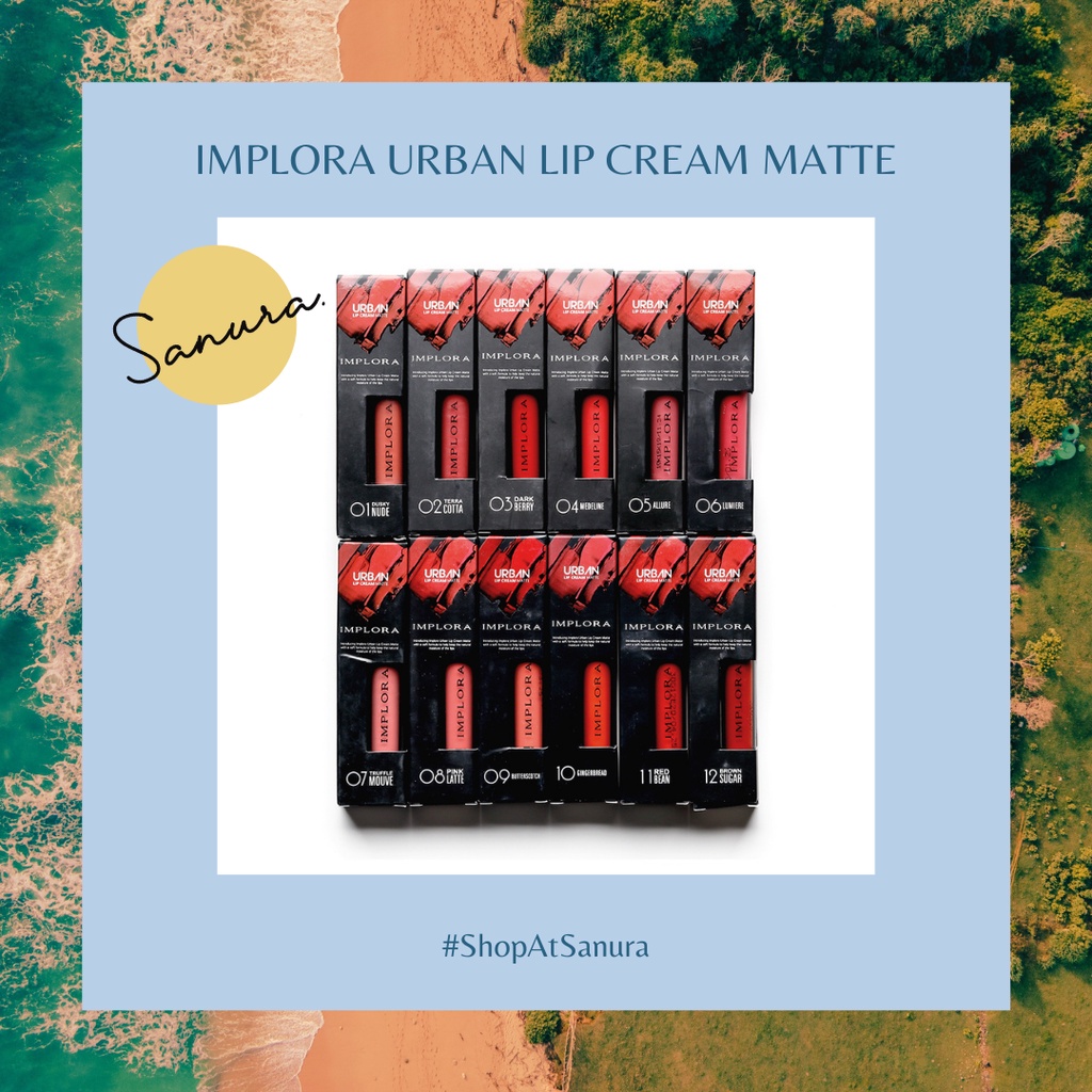 Implora Urban Lip Cream Matte (Lipcream Implora)