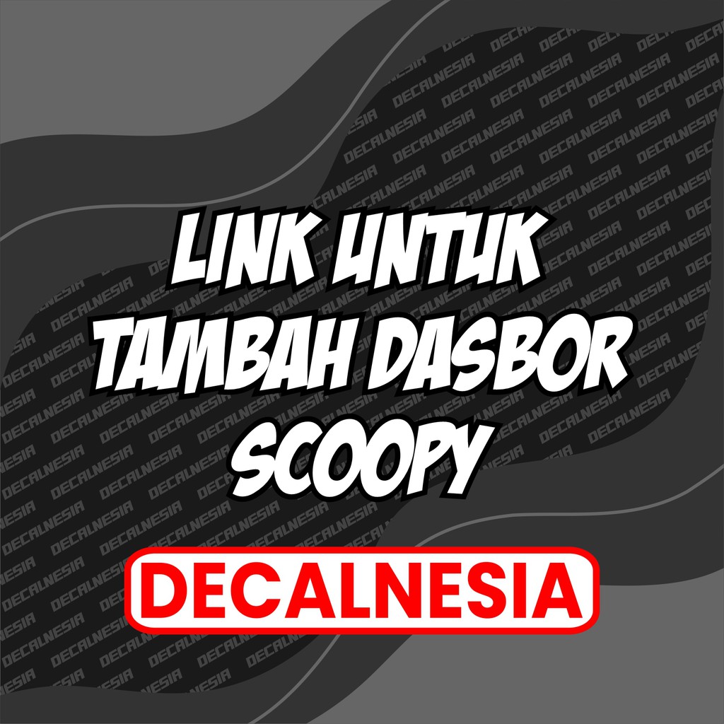 Custom Scoopy Dasbord