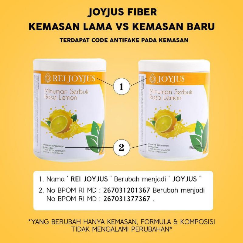 COD (bisa )JOYJUS PELANGSING 500gr original