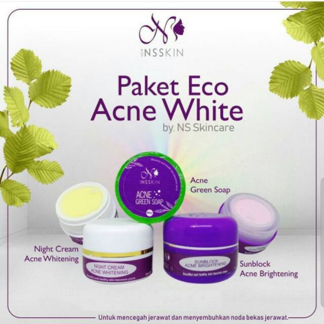 PAKET ECO ACNE WHITE