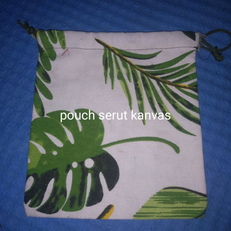 pouch tas Yasin kanvas