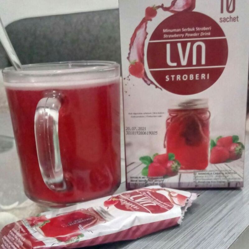 lVN Stroberi 100% Original