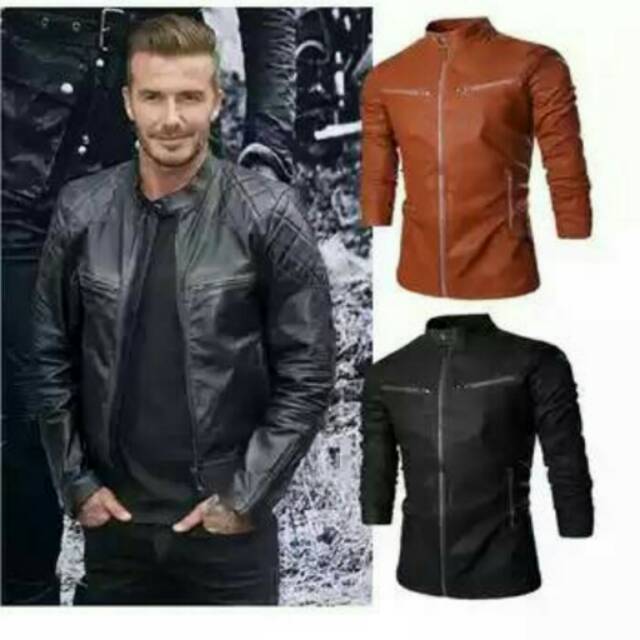 Jaket semi kulit