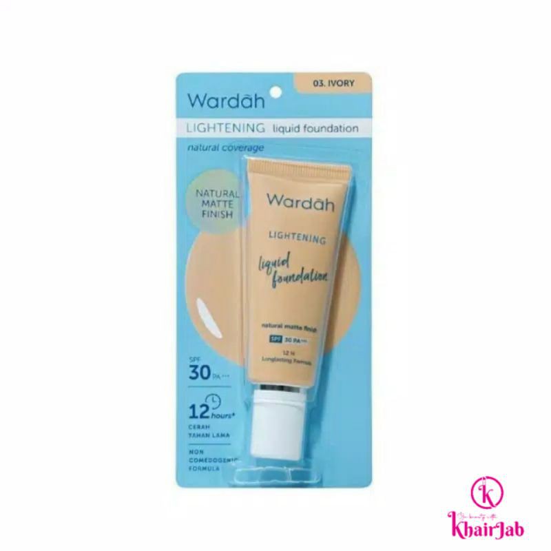 Wardah Lightening Liquid Foundation