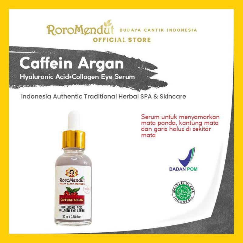 RoroMendut Caffein Argan Serum BPOM