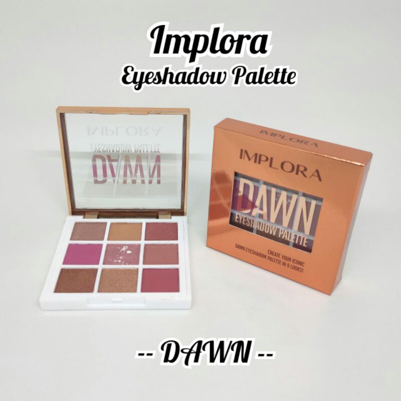 IMPLORA EYESHADOW PALLETE