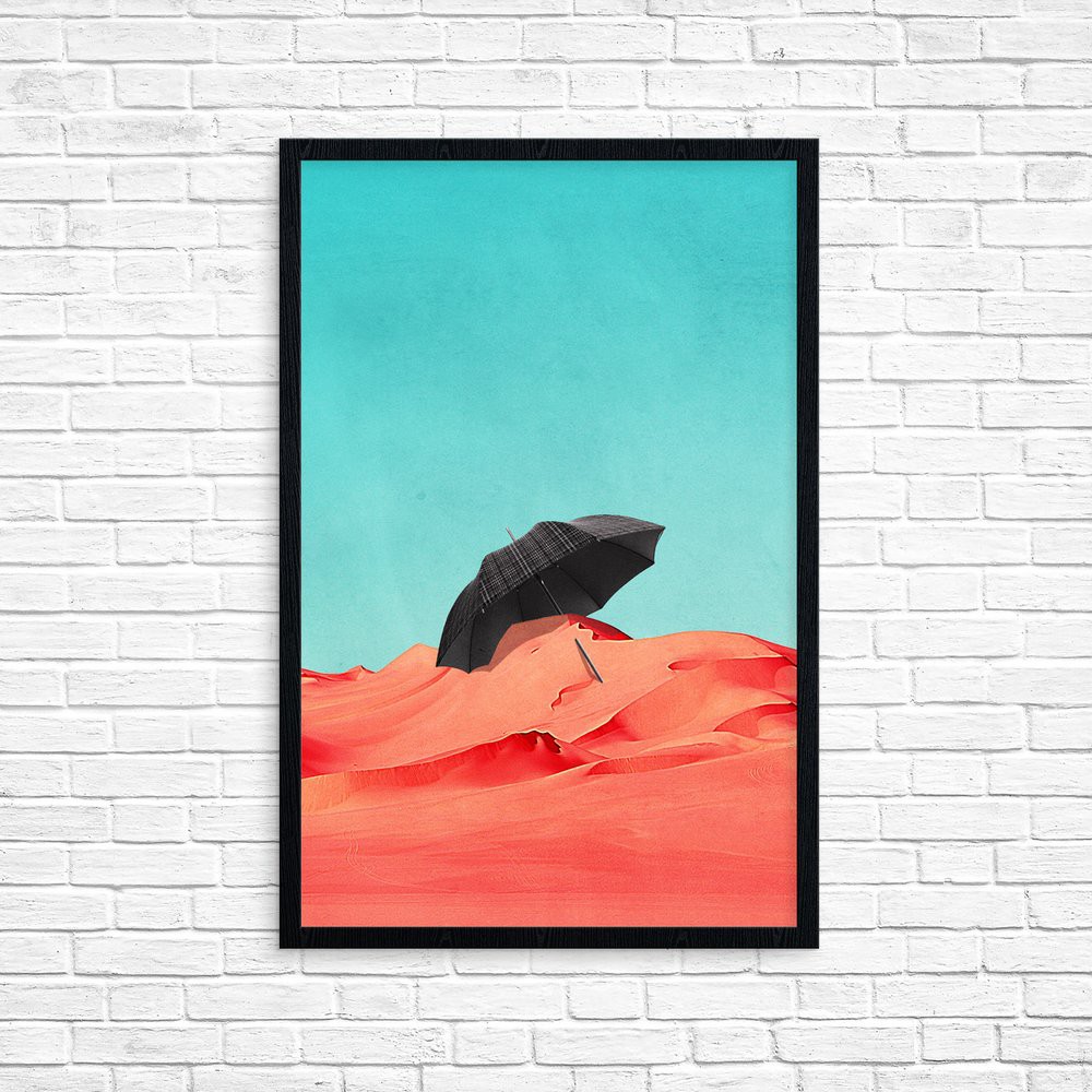 Framed Poster Oasis Termurah