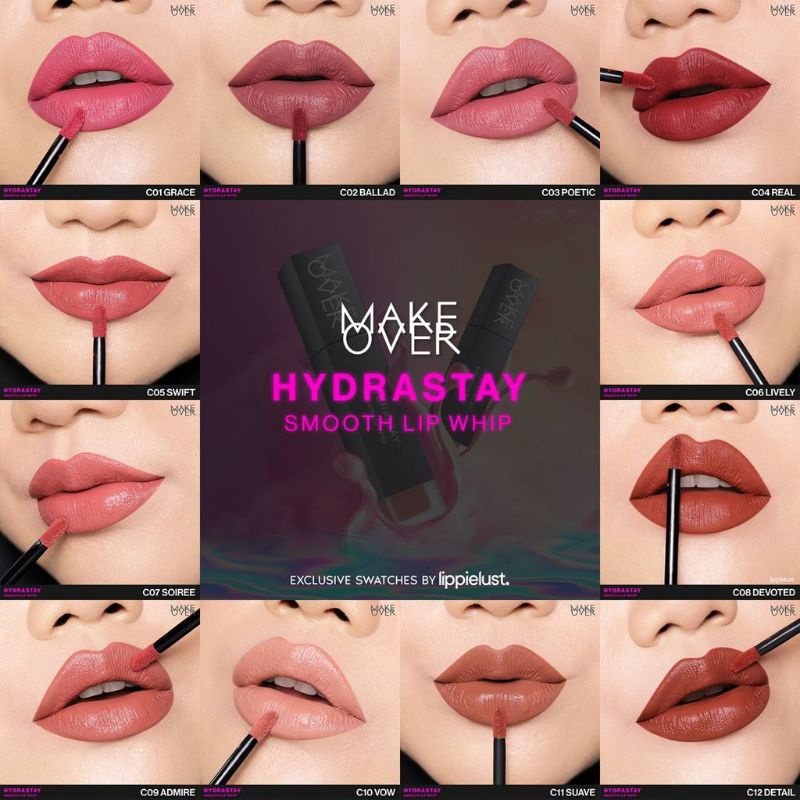 MAKE OVER HYDRASTAY SMOOTH LIP WHIP