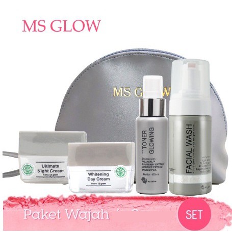 MS glow Paket wajah
