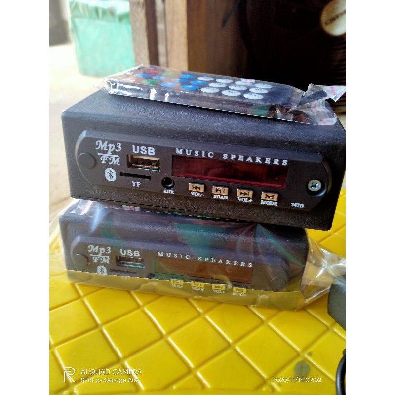 MODUL MP3 BLUETOOTH SUDAH DILENGKAPI DENGAN ADAPTOR NYA