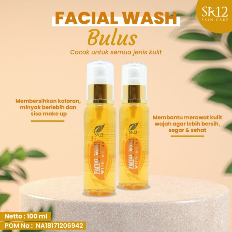 FACIAL WASH WITH BULUS SR12